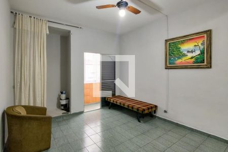 Sala de apartamento para alugar com 1 quarto, 52m² em Canto do Forte, Praia Grande