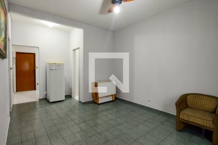 Sala de apartamento para alugar com 1 quarto, 52m² em Canto do Forte, Praia Grande