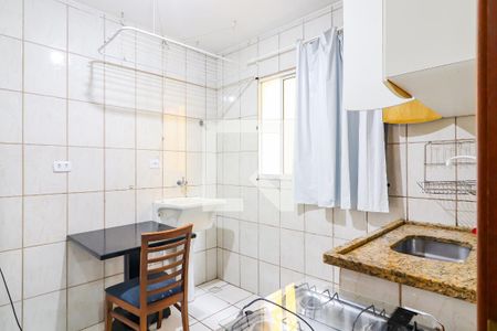 Cozinha e Área de Serviço de apartamento para alugar com 1 quarto, 40m² em Vila Indiana, São Paulo