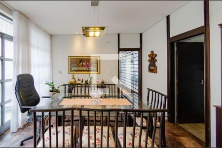 Sala de jantar de casa à venda com 6 quartos, 272m² em Carmo, Belo Horizonte