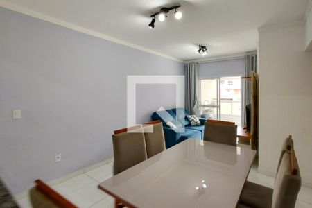 Sala de apartamento para alugar com 2 quartos, 74m² em Aviação, Praia Grande