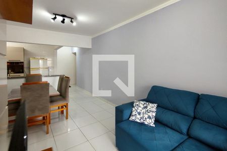 Sala de apartamento para alugar com 2 quartos, 74m² em Aviação, Praia Grande