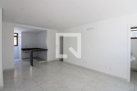 Sala de apartamento à venda com 4 quartos, 95m² em Calafate, Belo Horizonte