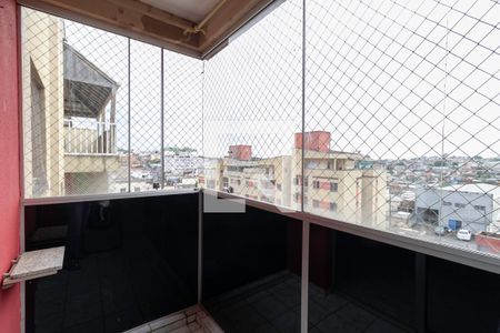 Varanda da sala 1 de apartamento para alugar com 3 quartos, 120m² em Ressaca, Contagem