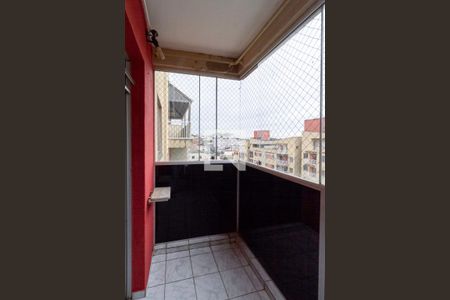 Varanda da sala 1 de apartamento para alugar com 3 quartos, 120m² em Ressaca, Contagem