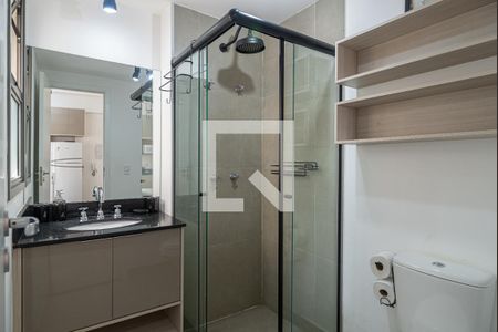 Apartamento para alugar com 25m², 1 quarto e sem vaga Apartamento para alugar com 25m², 1 quarto e sem vagaBanheiro