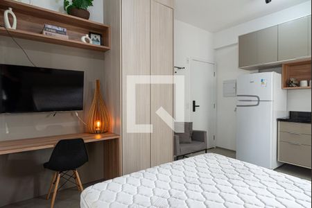 Apartamento para alugar com 25m², 1 quarto e sem vaga Apartamento para alugar com 25m², 1 quarto e sem vagaSala/Quarto