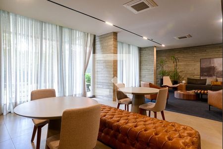 Apartamento para alugar com 25m², 1 quarto e sem vaga Apartamento para alugar com 25m², 1 quarto e sem vagaÁrea comum - Salão Gourmet