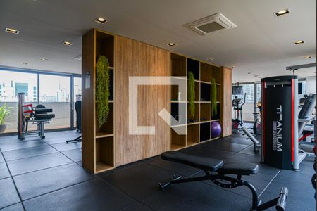 Apartamento para alugar com 25m², 1 quarto e sem vaga Apartamento para alugar com 25m², 1 quarto e sem vagaÁrea comum - Academia