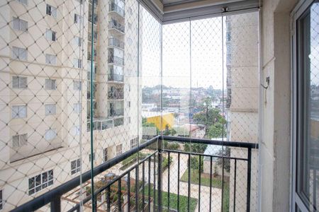 Varanda da Sala de apartamento à venda com 3 quartos, 62m² em Centro, Diadema