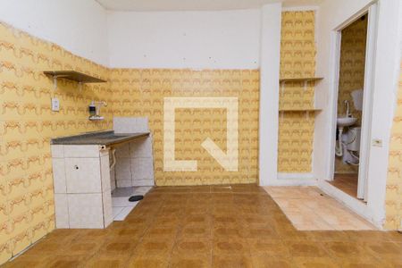 Sala/Cozinha de casa para alugar com 1 quarto, 31m² em Vila Robertina, São Paulo