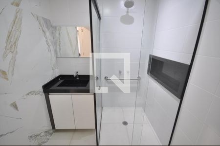 Banheiro de kitnet/studio à venda com 1 quarto, 26m² em Tucuruvi, São Paulo