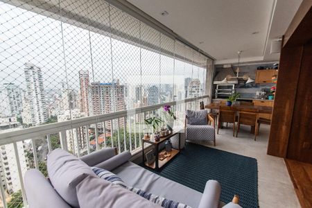 Varanda de apartamento à venda com 3 quartos, 148m² em Vila Mariana, São Paulo