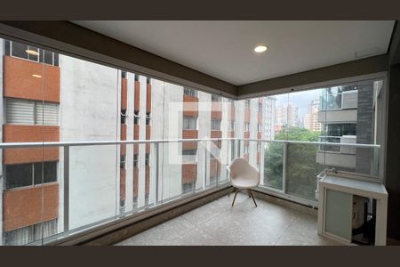 Varanda de apartamento para alugar com 2 quartos, 60m² em Paraíso, São Paulo