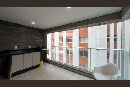 Varanda de apartamento para alugar com 2 quartos, 60m² em Paraíso, São Paulo