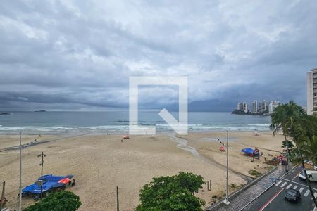 Vista de apartamento para alugar com 3 quartos, 190m² em Vila Alzira, Guarujá