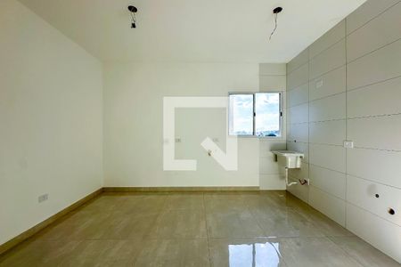 Sala/Cozinha de apartamento à venda com 1 quarto, 45m² em Vila Mangalot, São Paulo