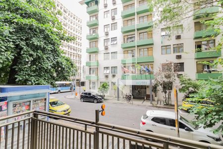 Vista da Sala de apartamento à venda com 2 quartos, 78m² em Copacabana, Rio de Janeiro