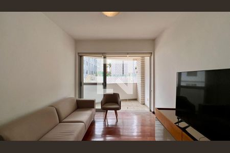 Sala de apartamento à venda com 3 quartos, 95m² em Santo Antônio, Belo Horizonte