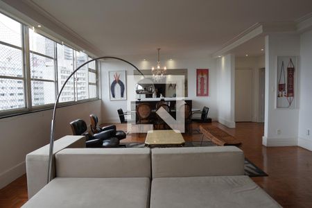 Sala de apartamento à venda com 3 quartos, 183m² em Jardim America, São Paulo