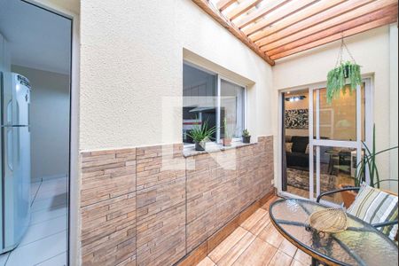 Varanda da Sala de apartamento à venda com 3 quartos, 90m² em Vila Alto de Santo Andre, Santo André