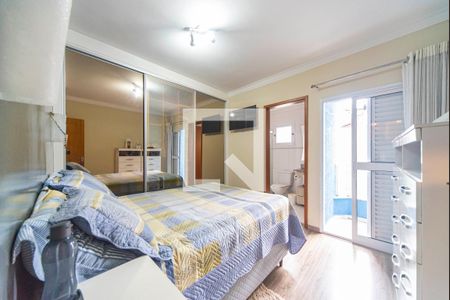 Suíte de apartamento à venda com 3 quartos, 90m² em Vila Alto de Santo Andre, Santo André