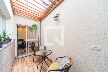 Varanda da Sala de apartamento à venda com 3 quartos, 90m² em Vila Alto de Santo Andre, Santo André