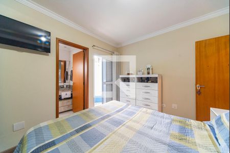 Suíte de apartamento à venda com 3 quartos, 90m² em Vila Alto de Santo Andre, Santo André