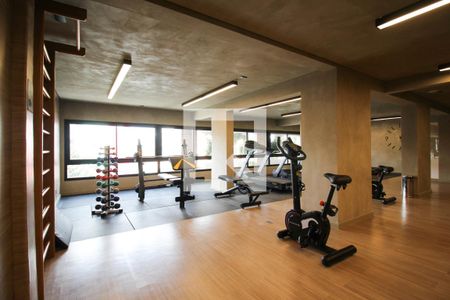 Studio para alugar com 26m², 1 quarto e sem vaga Studio para alugar com 26m², 1 quarto e sem vagaÁrea comum - Academia