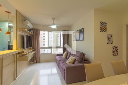 Sala de apartamento para alugar com 2 quartos, 60m² em Marechal Rondon, Canoas