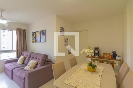 Sala de apartamento para alugar com 2 quartos, 60m² em Marechal Rondon, Canoas