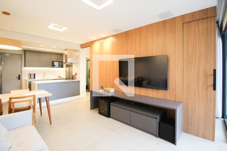 Sala de apartamento à venda com 1 quarto, 59m² em Itaim Bibi, São Paulo