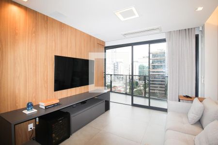 Sala de apartamento à venda com 1 quarto, 59m² em Itaim Bibi, São Paulo