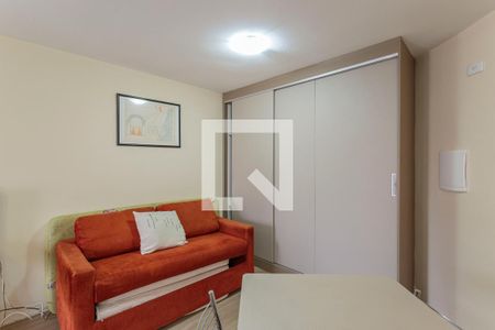 Sala/Quarto de kitnet/studio para alugar com 1 quarto, 40m² em Moema, São Paulo