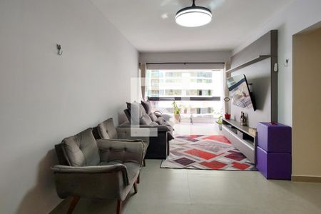 Sala de apartamento para alugar com 2 quartos, 98m² em Cidade Ocian, Praia Grande