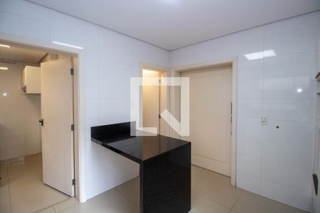 Cozinha de casa de condomínio para alugar com 3 quartos, 205m² em Residencial Real Park Sumaré, Sumaré