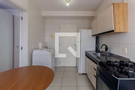 Cozinha de apartamento à venda com 1 quarto, 30m² em Vila Alpina, São Paulo