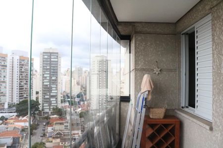 Varanda da Sala de apartamento à venda com 2 quartos, 59m² em Água Branca, São Paulo