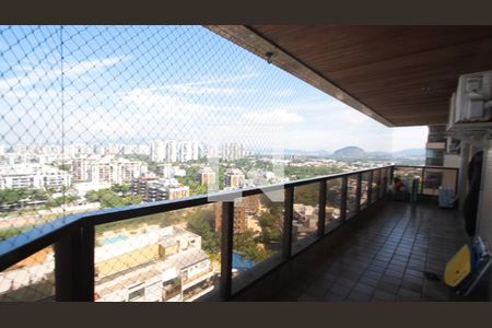 Varanda de apartamento para alugar com 3 quartos, 149m² em Barra da Tijuca, Rio de Janeiro