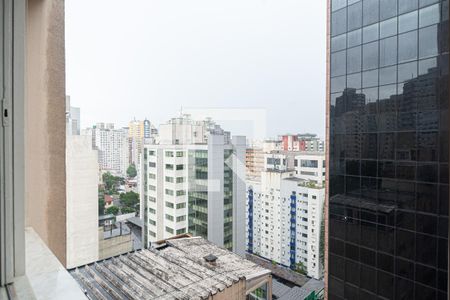 Vista da Sala/Quarto de apartamento para alugar com 1 quarto, 37m² em Jardim Paulista, São Paulo