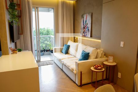 Sala de apartamento à venda com 2 quartos, 62m² em Industrial Autonomistas, Osasco