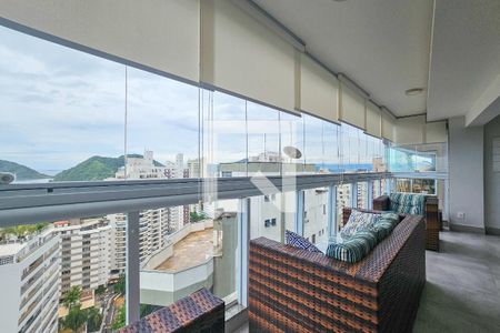 Sala de apartamento para alugar com 3 quartos, 254m² em Jardim Las Palmas, Guarujá