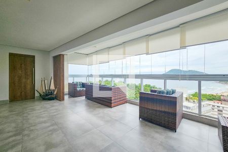 Sala de apartamento para alugar com 3 quartos, 254m² em Jardim Las Palmas, Guarujá