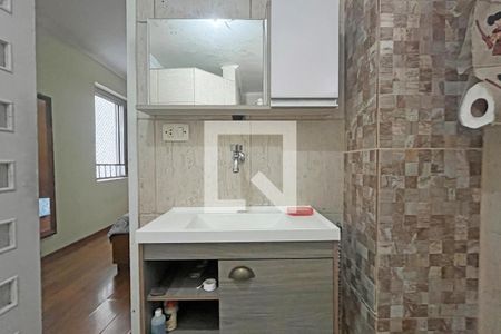 Banheiro do Quarto 1 de apartamento para alugar com 2 quartos, 110m² em Boqueirão, Santos