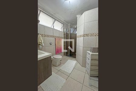 Banheiro do Quarto 1 de apartamento para alugar com 2 quartos, 110m² em Boqueirão, Santos