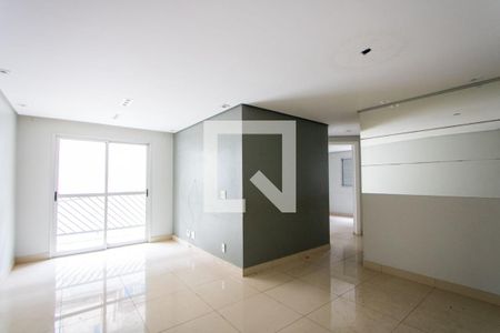 Sala de apartamento à venda com 3 quartos, 70m² em Vila Bela Vista, Santo André