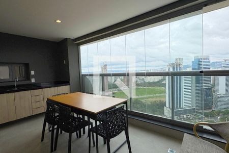 Varanda gourmet de apartamento à venda com 2 quartos, 95m² em Alphaville Empresarial, Barueri