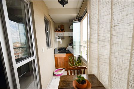 Sala de apartamento à venda com 3 quartos, 74m² em São Geraldo, Belo Horizonte