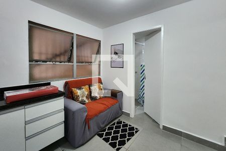 Sala  de apartamento para alugar com 1 quarto, 40m² em Vila Santa Luzia, São Bernardo do Campo