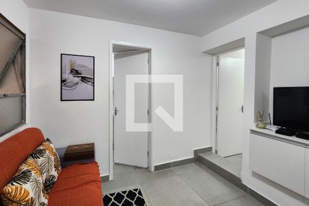 Sala de apartamento para alugar com 1 quarto, 40m² em Vila Santa Luzia, São Bernardo do Campo